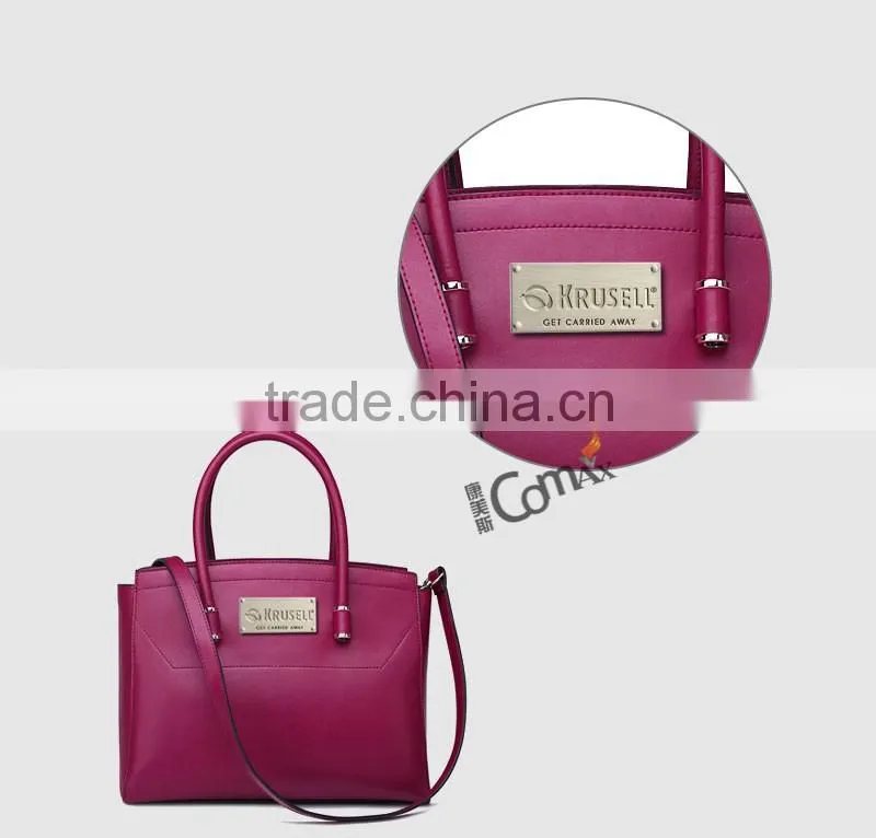 Wholesale fashion engraved custom metal bag label for handbag