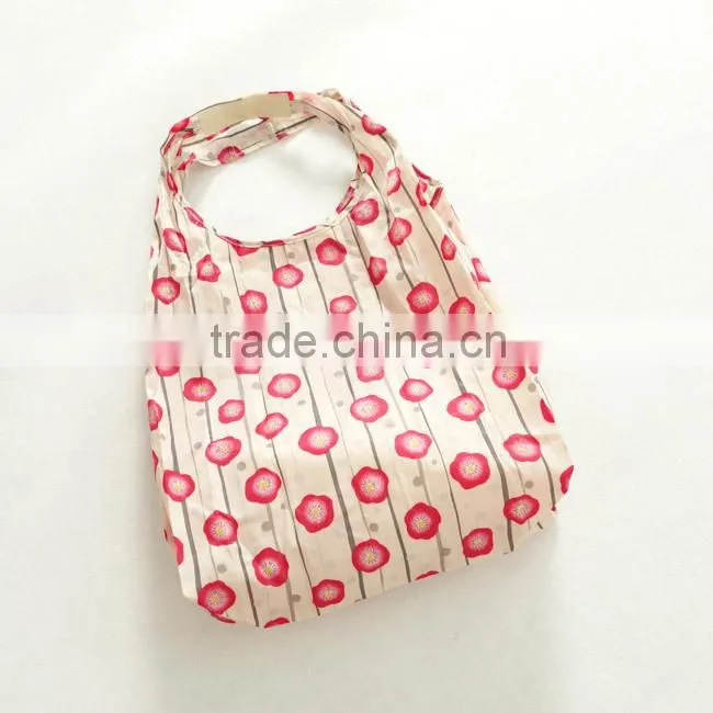 Polyester Printed Customized Foldable Shopping Bag