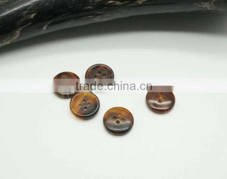 Brown Horn Buttons