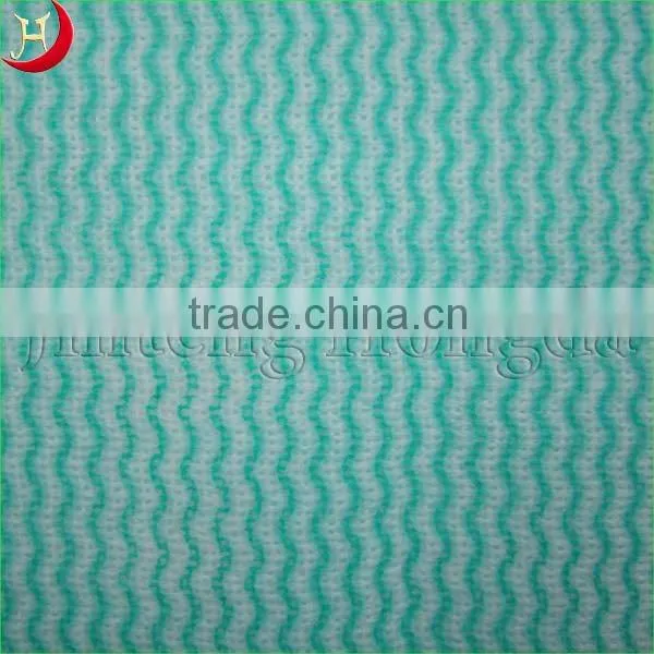 Spunlace nonwovens cross lapped fabric
