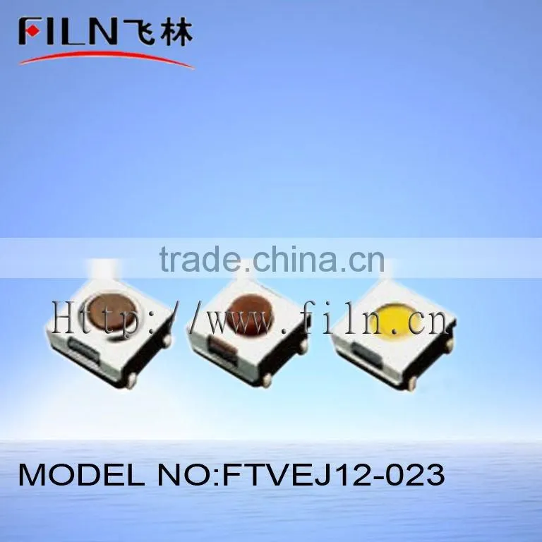 FTVEJ12-031 6mm smt waterproof tact push glass touch switch panel