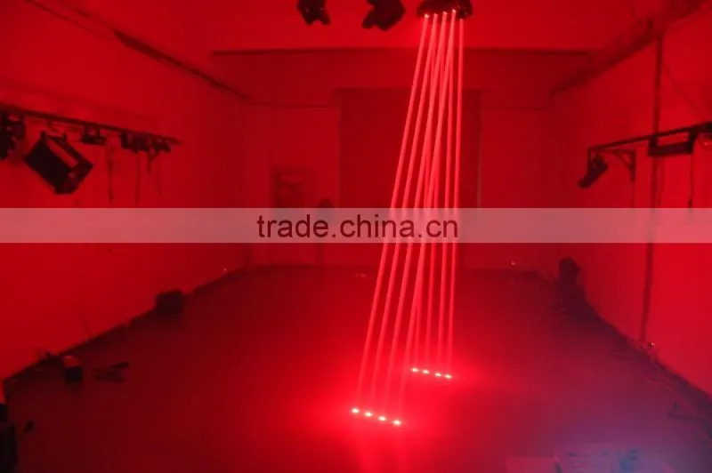 1600mW Red 8lens fat-beam Moving-Head SpiderLaser Light