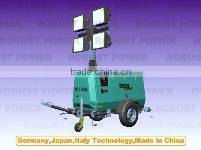 10KVA Mobile lighting Tower
