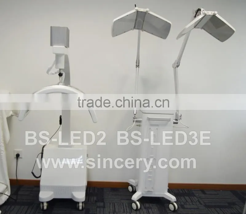 pdt led therapy beauty machine with Red Blue Yellow and Infrared Light