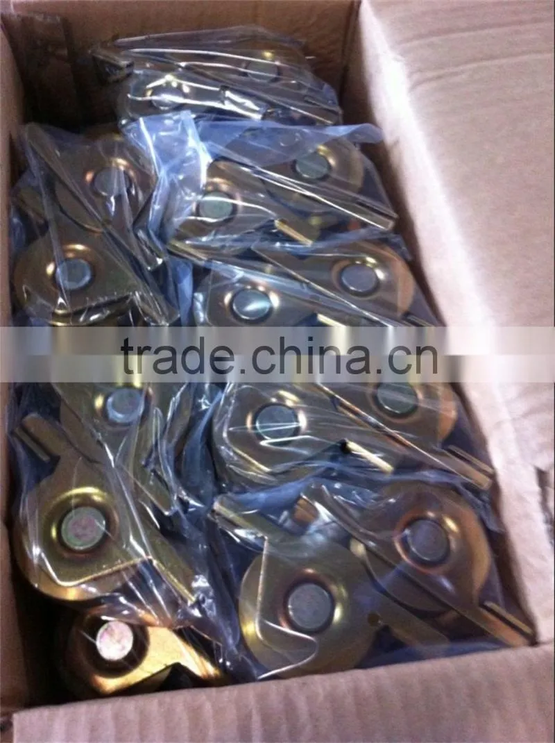 sliding gate wheel with surport V groove, U groove bottom roller