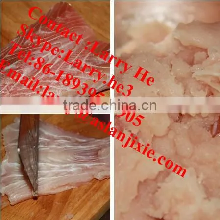 flesh separator/fish bone separating machine/automatic fish bone separator