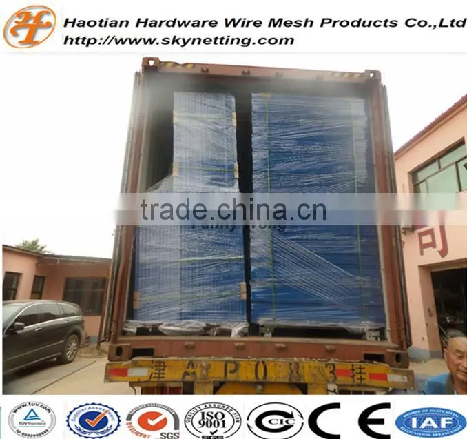 pipe frame colorful powder coated welded wire mesh temporary fence