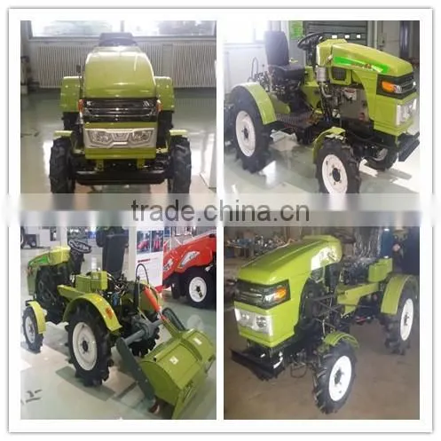 Ukraine hot selling 15hp four wheel small tractor/minitractor/ motoblok price