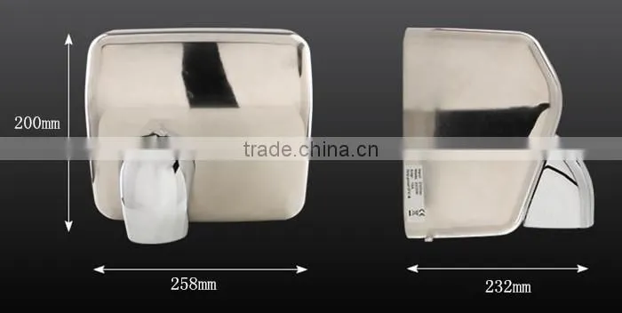High Speed Stainless Steel Automatic Hand Dryer