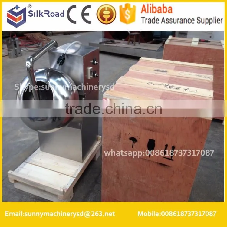 High quality peanut coating machine/sugar coating machine/ coated peanut processing machine
