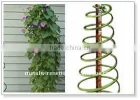 plant sprial support wire/garden wire plant stands