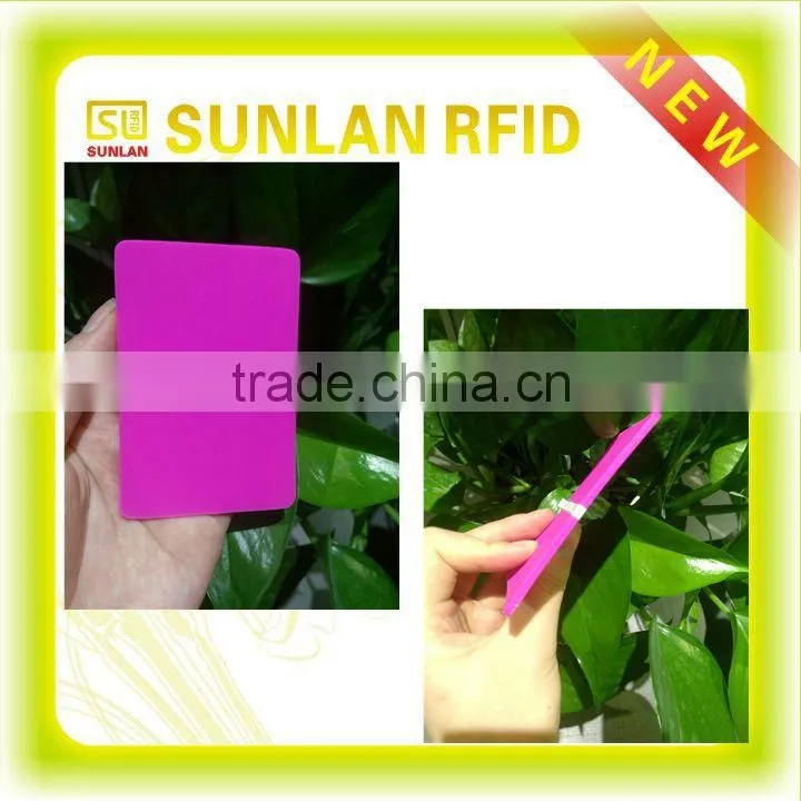 Thin Programmable 13.56MHz RFID card S70 RFID Card(TOP 10 Smart card factory)