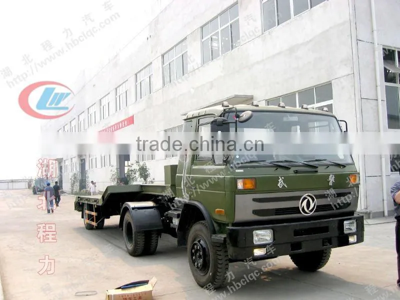 China single axle flat bed semi trailer sale