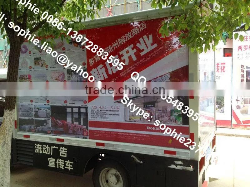 4X2 Mobile advertisement trucks,scrolling advertising trucks,led mobile advertising trucks for sale