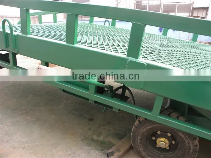 Yard Ramp For Container Loading Work