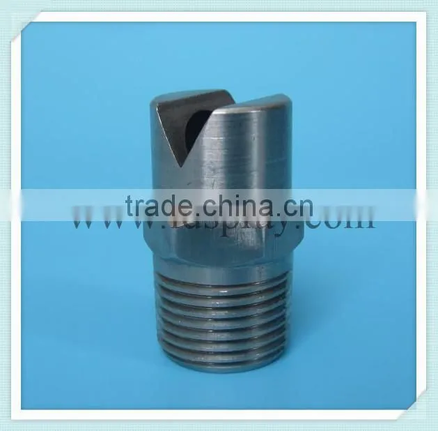 Stainless steel and brass vehicle cleaning washing fan spray nozzles