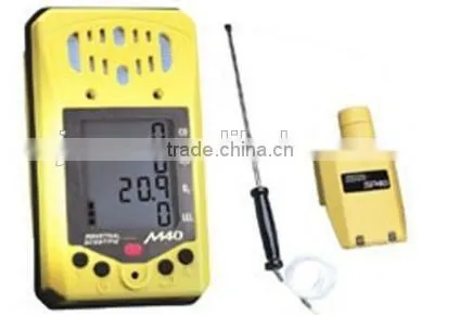 Portable M40 gas detector for CO,H2S,O2,LEL