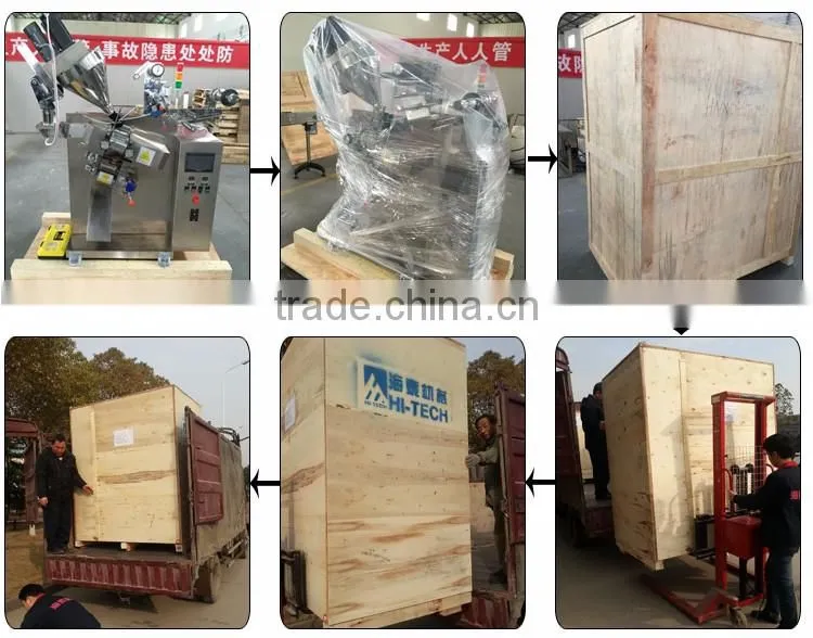 Factory good price HT-K319 liquid packing machine for cosmetic liquid type packing