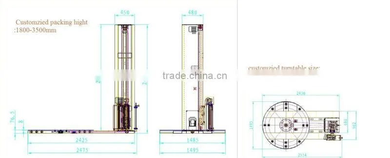 semi automatic carton sealing machine