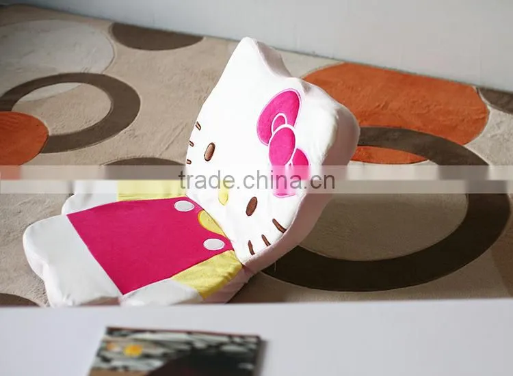 Hello kitty style kids floor sofa and kids folding cute chair