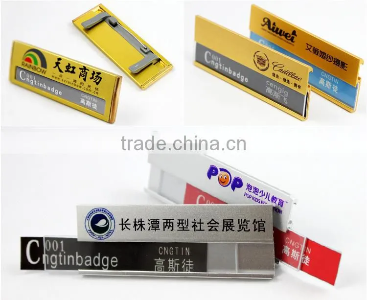 Name badge clip