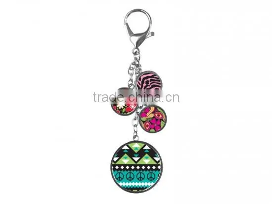 Four Circles Sublimation Bag Hanging Chain