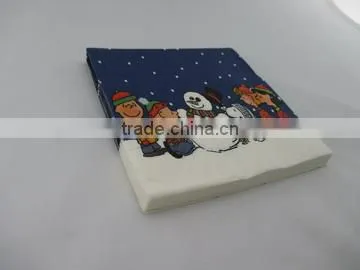 Printed paper napkins serviettes for party supplies , wedding