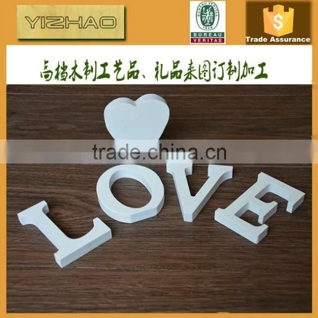 OEM Wooden Decorative Alphabet Letters With Painting (YZ-WL2011011)