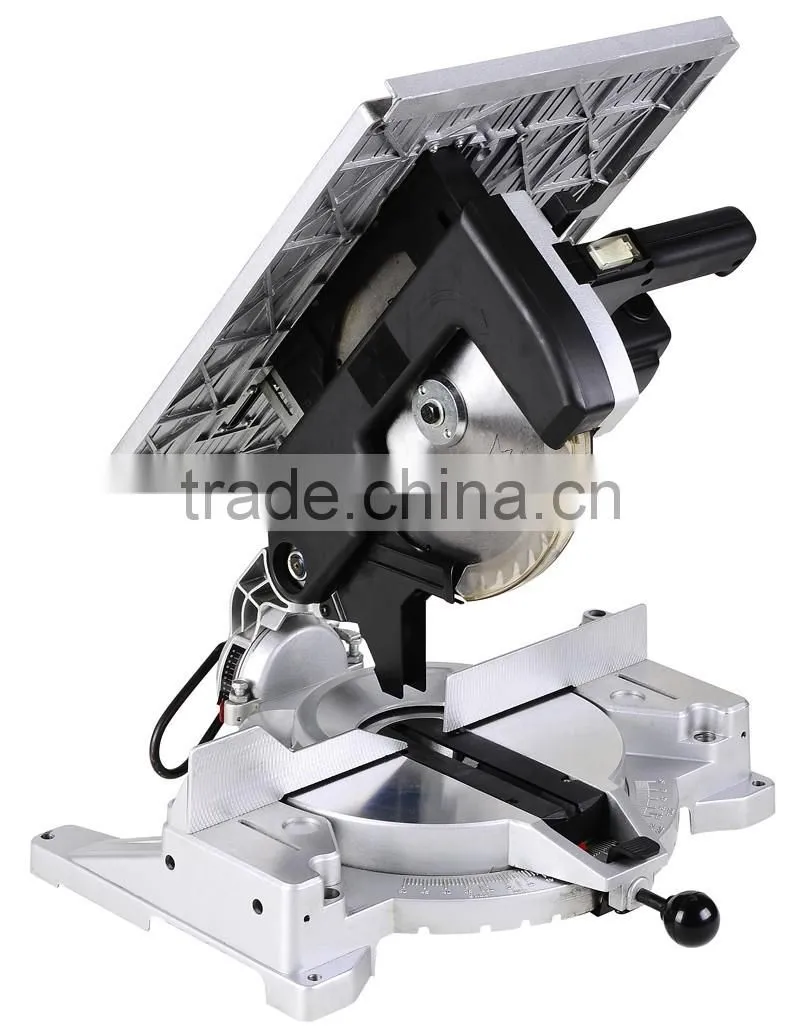 210mm 1200w Aluminum/Wood Cutting Compound Miter Saw Machine Electric Portable Table Saw