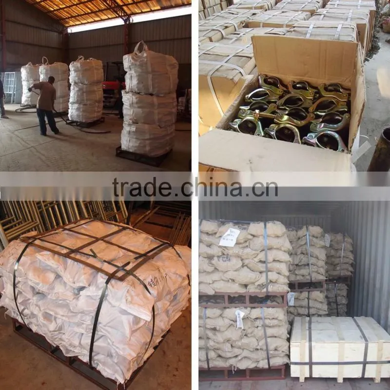 Pressed formwork spring clamp for concrete