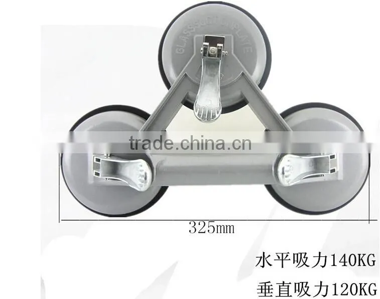 BERRYLION 3 caps glass hand lifter suction plates with A-alloy design
