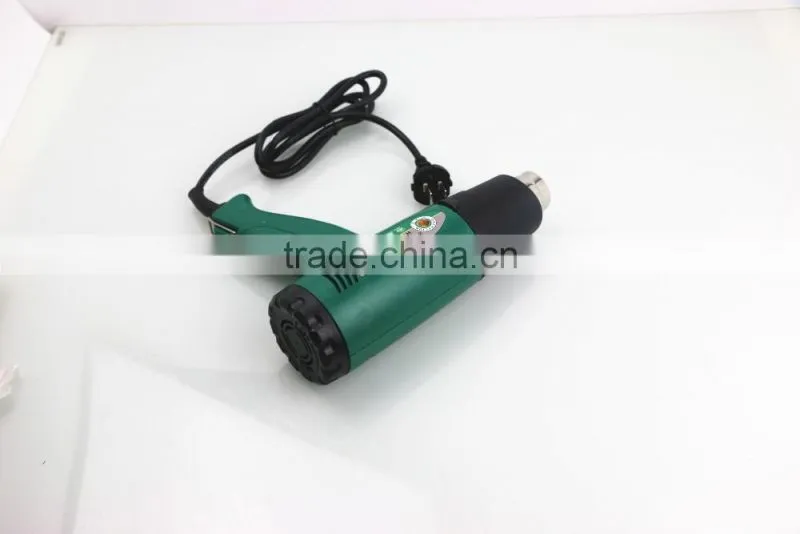 1600W hot gun for wrapping car temperature with good price