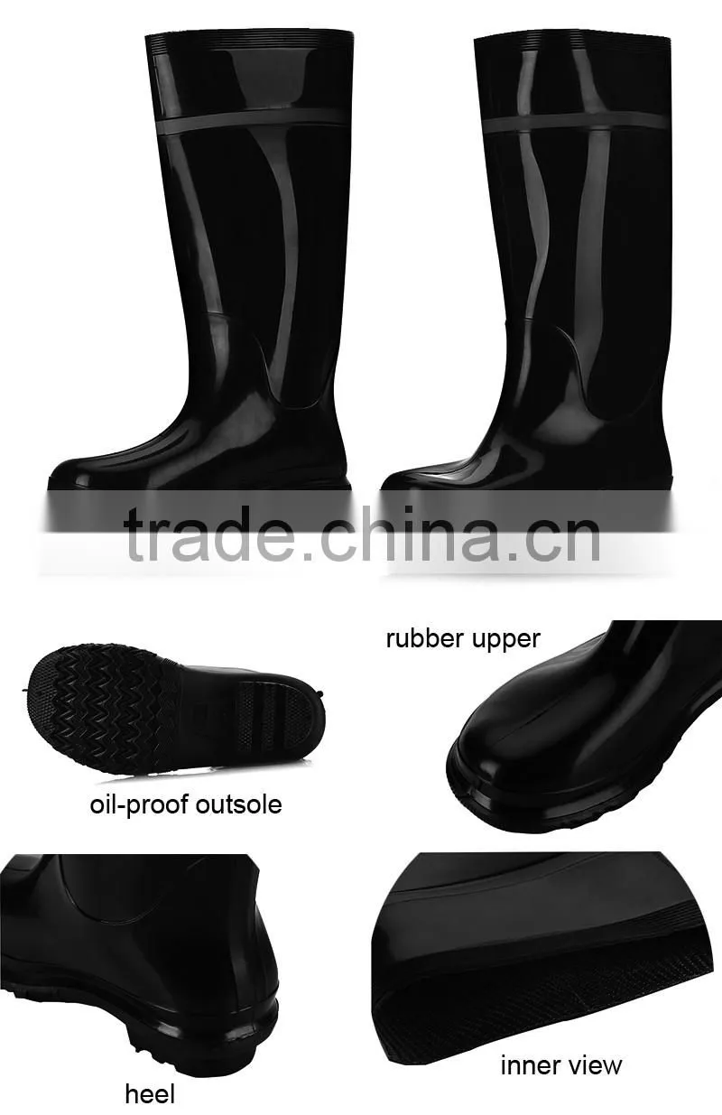 Design Your Own Water Hunter Rubber Safety Gum Rain Boots Wholesale Hong Kong