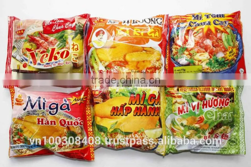 Competitive Price Instant Noodles 70gr