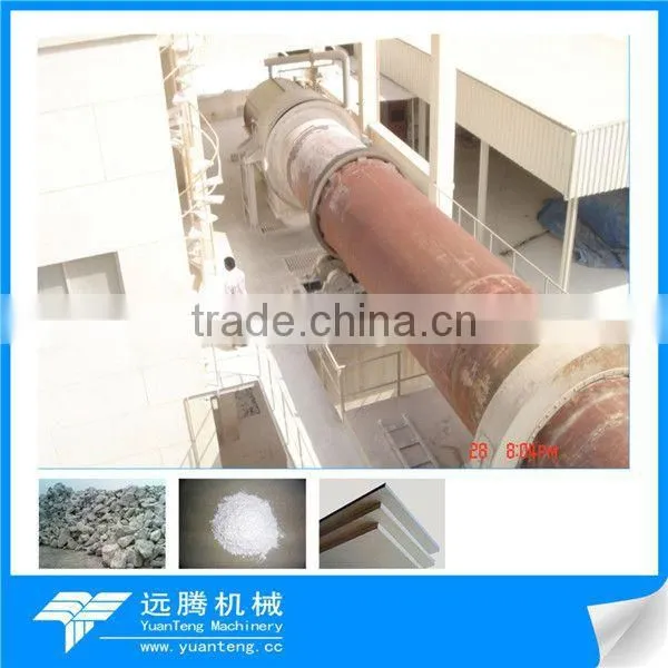 50000 ton /year plaster of paris powder machine plant in Pakistan