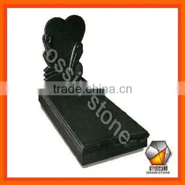 Black Granite Tombstone TS012