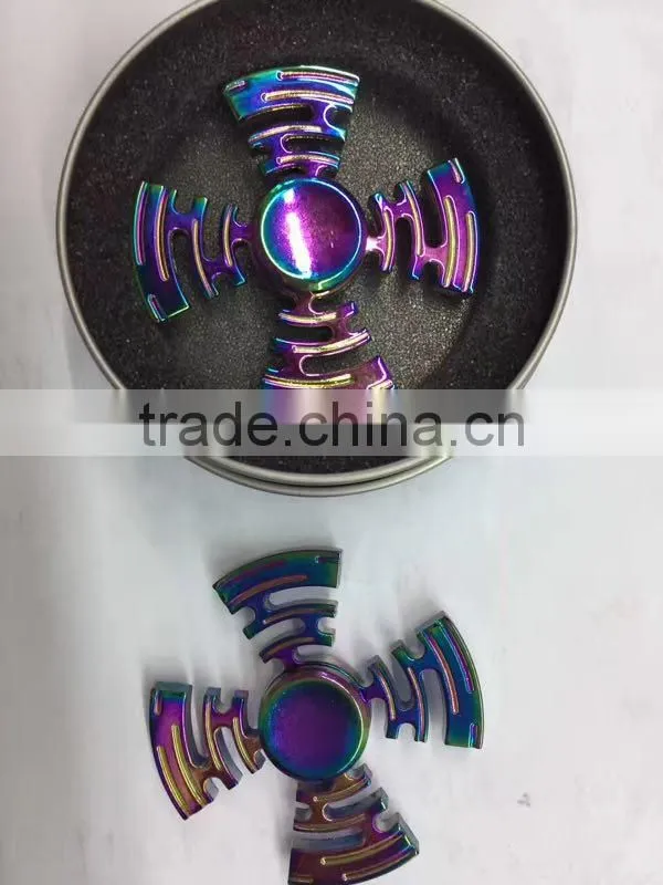 BHNSPNF0617 Hot-Sale Promotional Toy Fidget Spinner Hand led Spinner