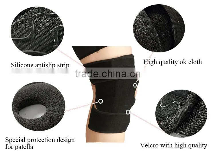 OEM/ODM Sports Knee Brace Black