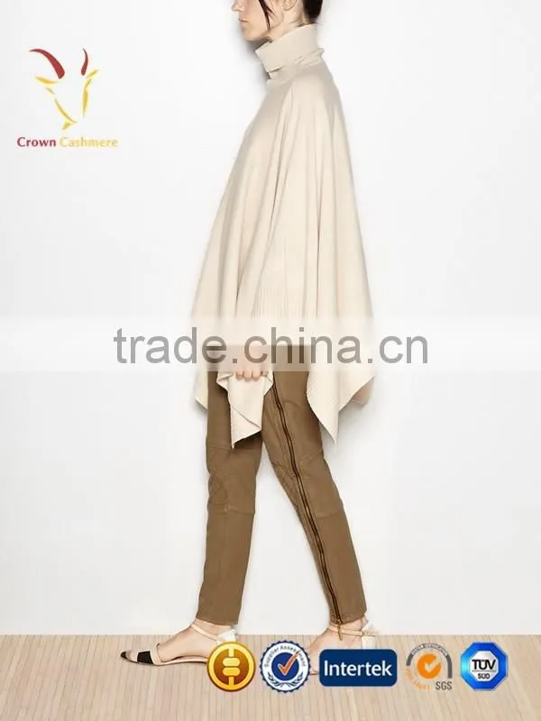 Ladies Wholesale Turtleneck Ponchos,Knitted Capes and Ponchos for Women