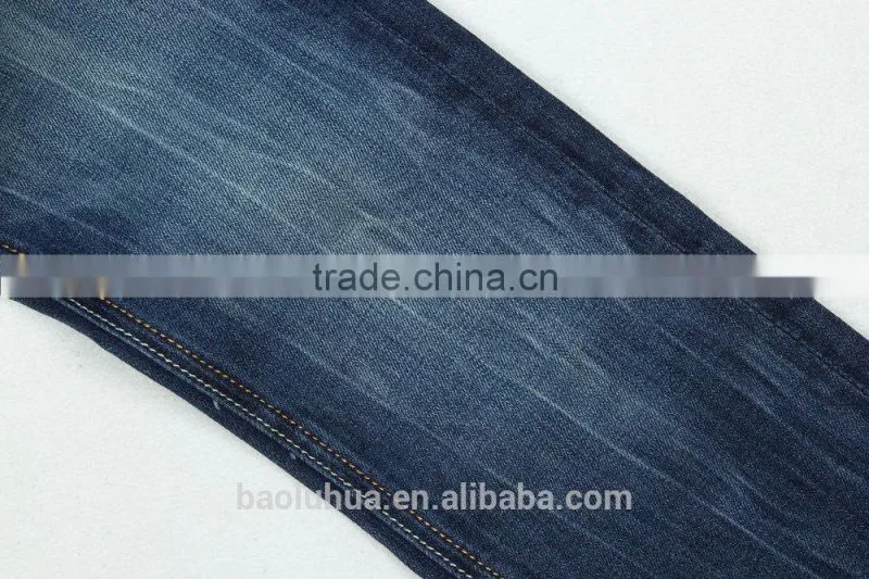 T1113K Comfortable boys kid Children stretchasble waist band Medium indigo jeans
