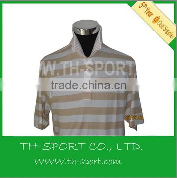 Fashionable simple summer cotton golf shirt