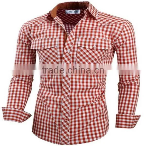 2016 new wholesale made to measure custom mens casual dress shirts
