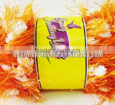 2015 new fashionable style cheap price polyester fancy air textured yarn for knitting