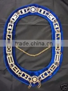 masonic regalia shrine chain collar two symbols