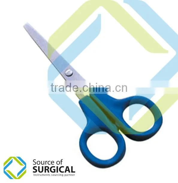 plastic handle scissors ,student scissors B-PHS-48