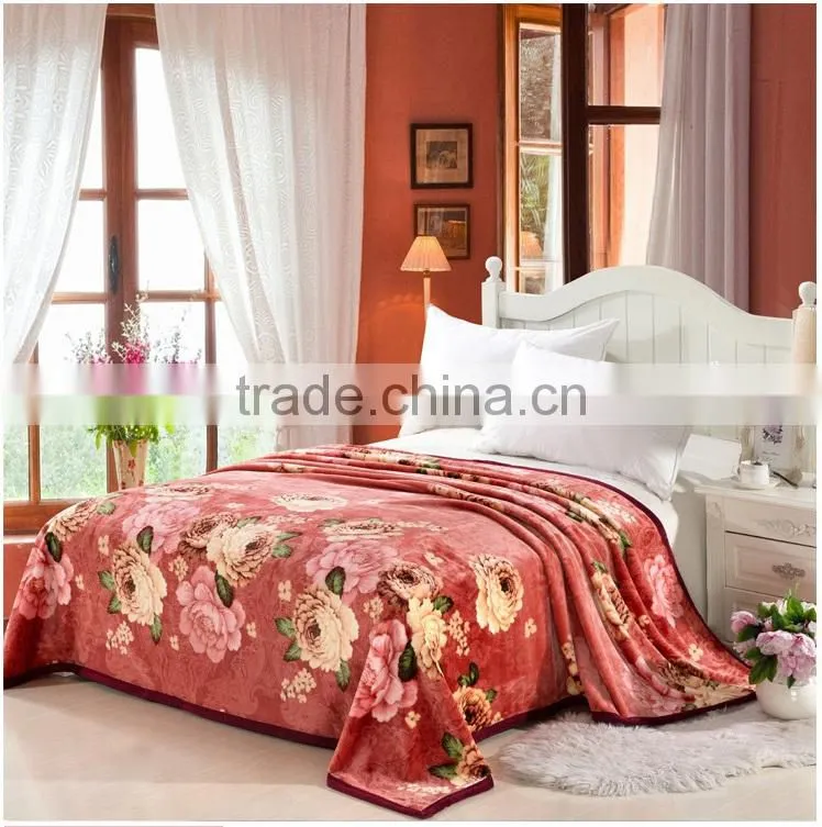 Printed Extra Big Portable coral fleece Blanket