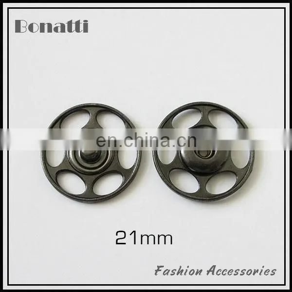 metal sewing on snap button for jacket