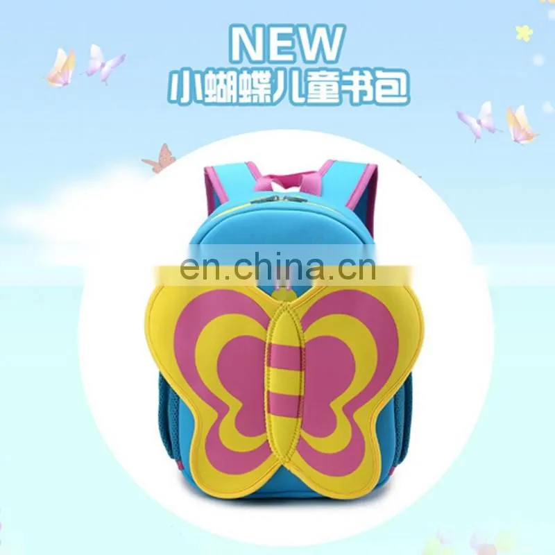 hot sell 3D printing promotional cartoon school bag for chirdren