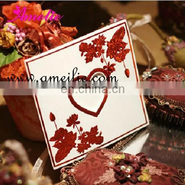 DIY Luxurious wedding invitation card