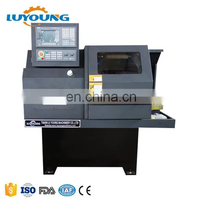 CK0640 cnc lathes chinese turning with bar feeder mini machine
